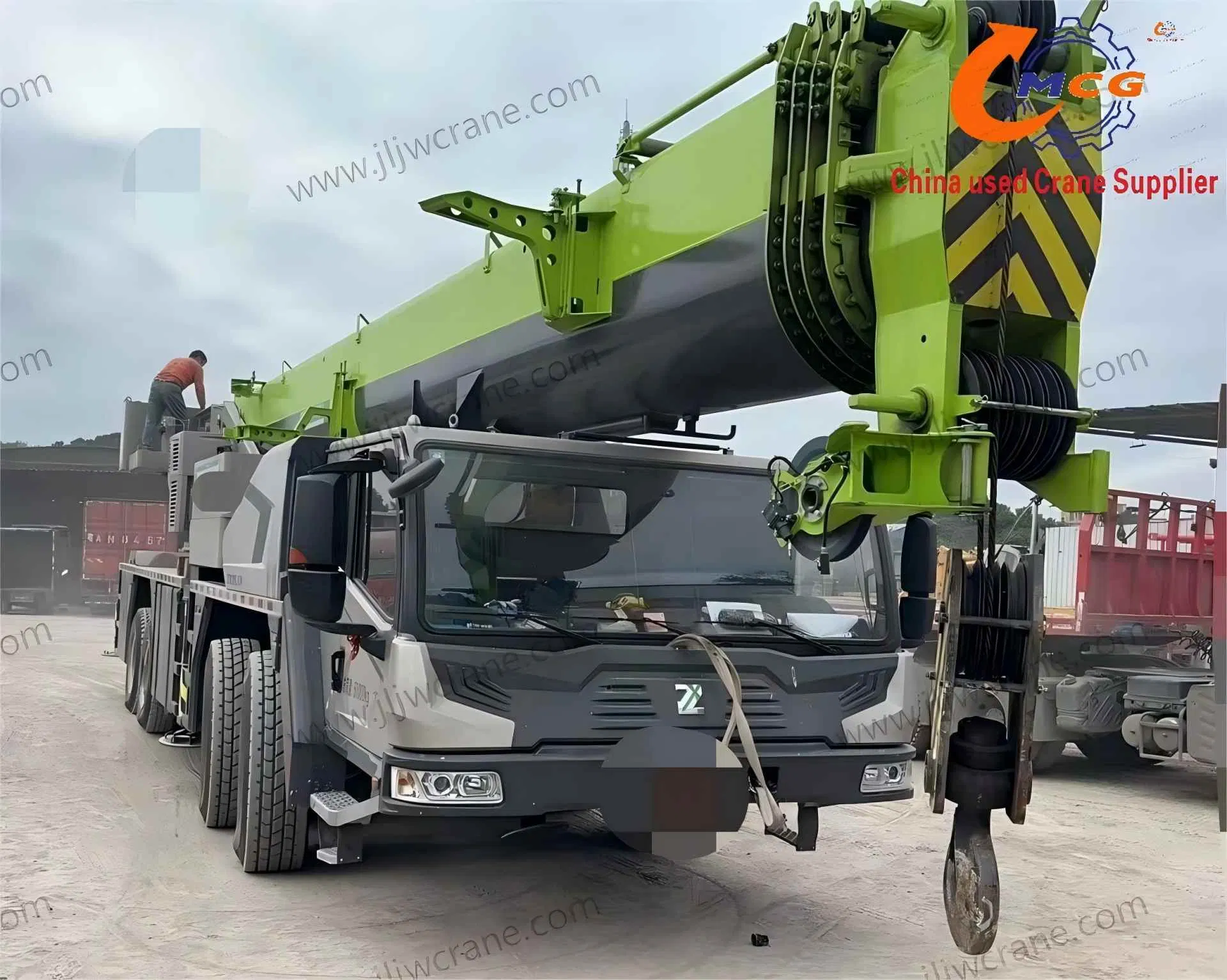 Affordable 2023 Zoomlion 100 Ton Used Truck Crane - Perfect for Heavy Lifting