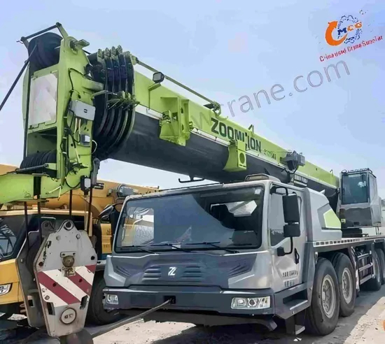 High-Performance Zoomlion 80e6 Crane, Low Hours, Great Value
