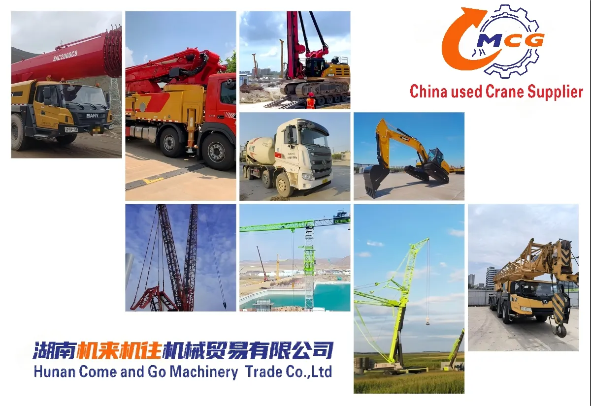 Second-Hand Crane 2021 X C Mg 95 Ton Second-Hand Crane Mobile Crawler Crane