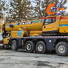 Used XCMG 220-ton all-terrain XCA220L7 truck crane manufactured in 2019.