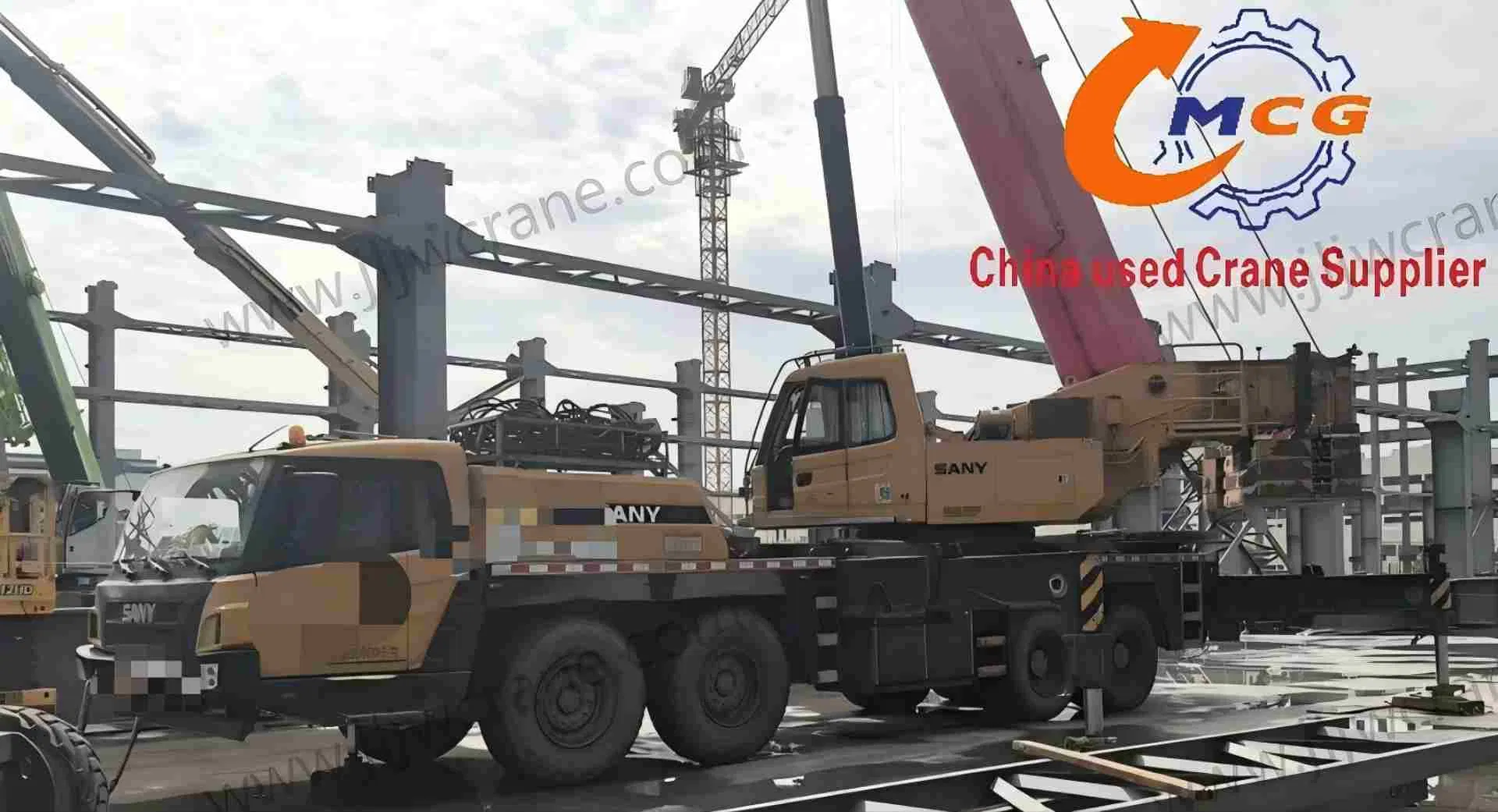2018 San Y All Terrain Crane - 80 Ton Mobile Truck