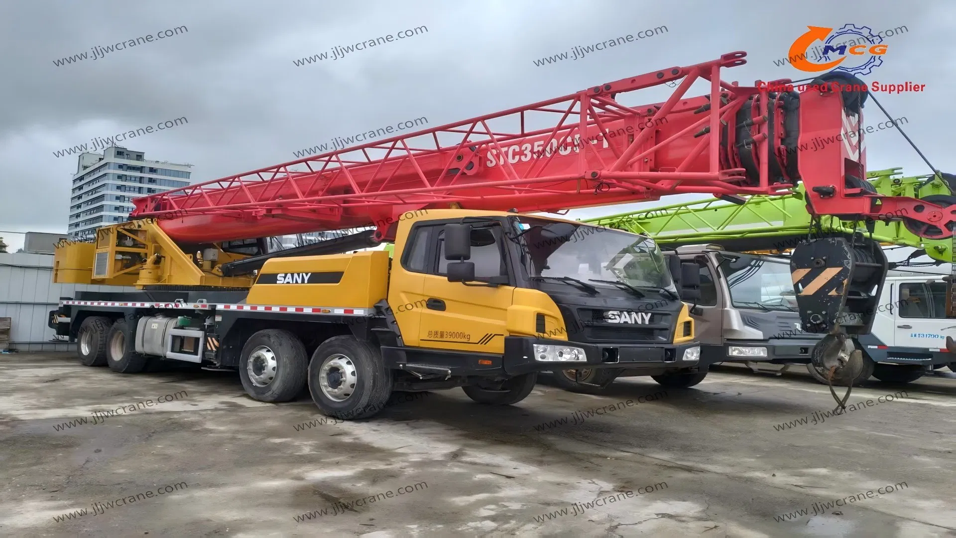 Second Hand Crane 2022 Stc 35 Ton SA Ny All Terrain Crane Truck Crane