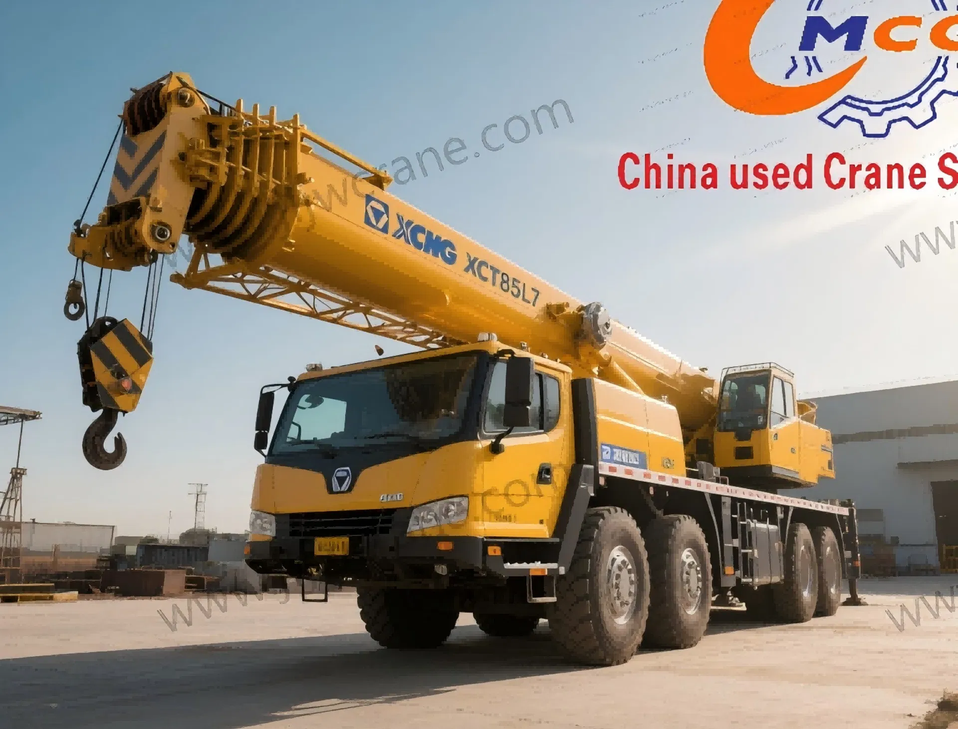 Affordable 2021 Xc Mg 85 Ton Used Truck Crane - in Good Condition