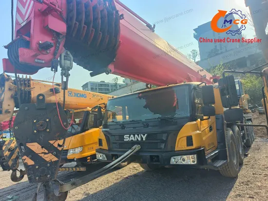 Stc1300c8 Used Truck Crane 130 Tons Mobile Crane
