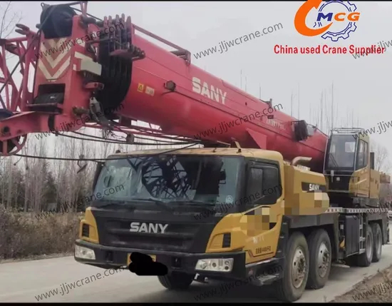 Used Crane 2019 Stc55 Ton San Y All Terrain Crane Truck Crane Used Mobile Crane