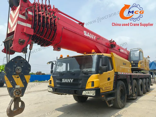 High-Quality 2021 San Y All Terrain Crane Used Truck for Sale