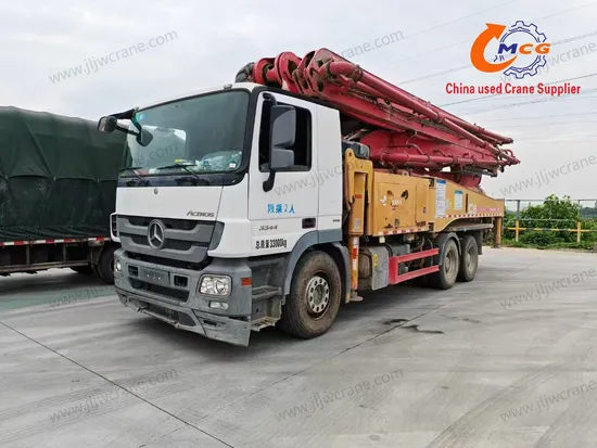 Used Pump Truck 49m Concrete Machinery Used Crane Parts
