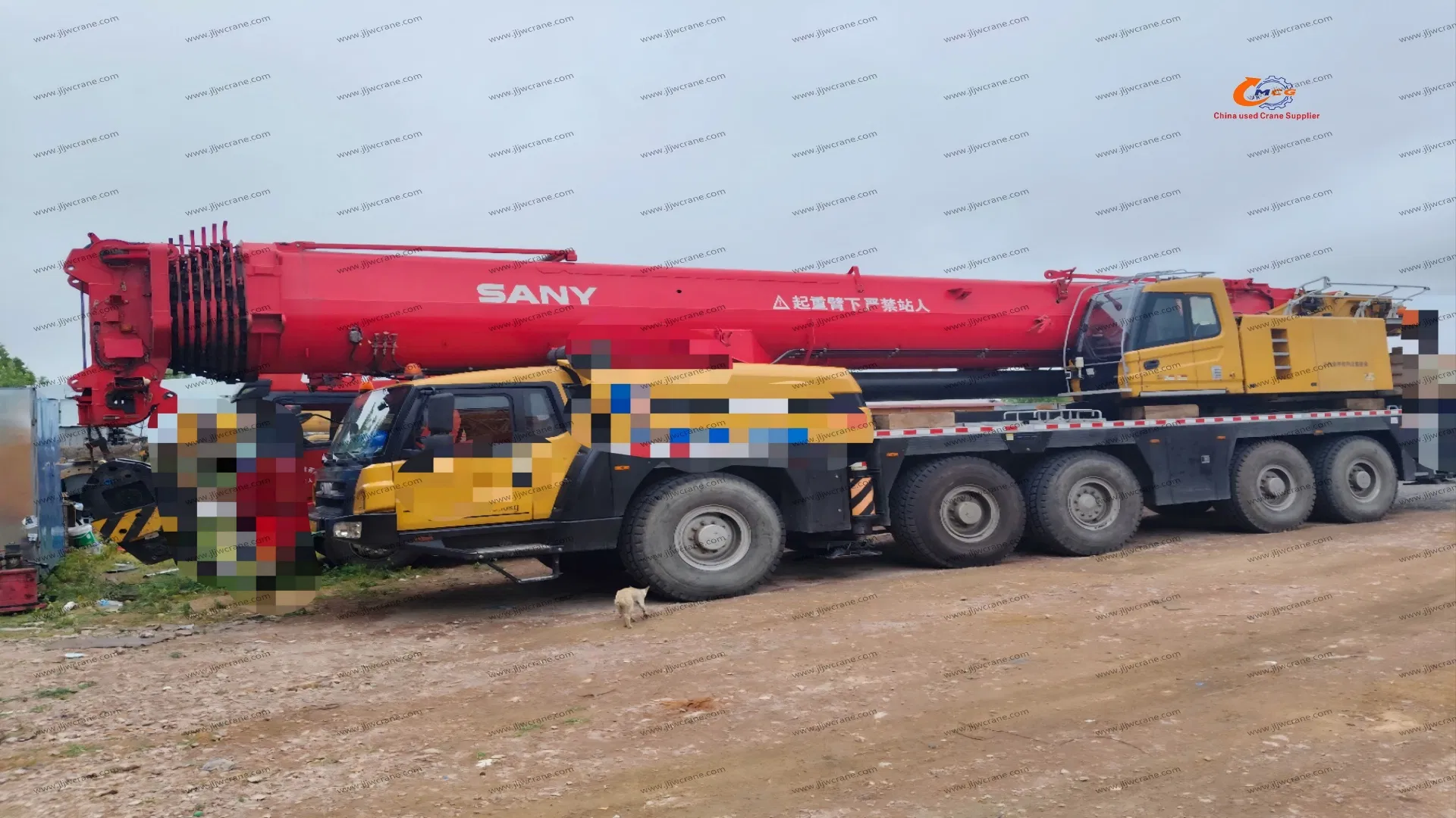 Second-Hand Crane 2021sac 260 Tons SA Ny All-Terrain Crane Truck Crane