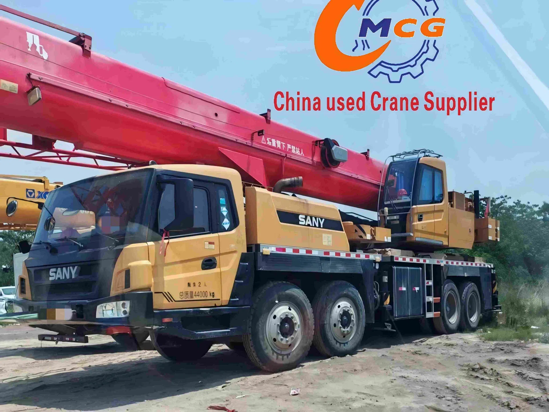 Second-Hand Crane 2019 Stc55 Tons SA Ny Truck Crane, Good Price