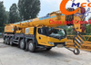 A cost-effective 2018 XCMG 100-ton, 6-section boom XCT100L6 used truck crane at a reasonable price.