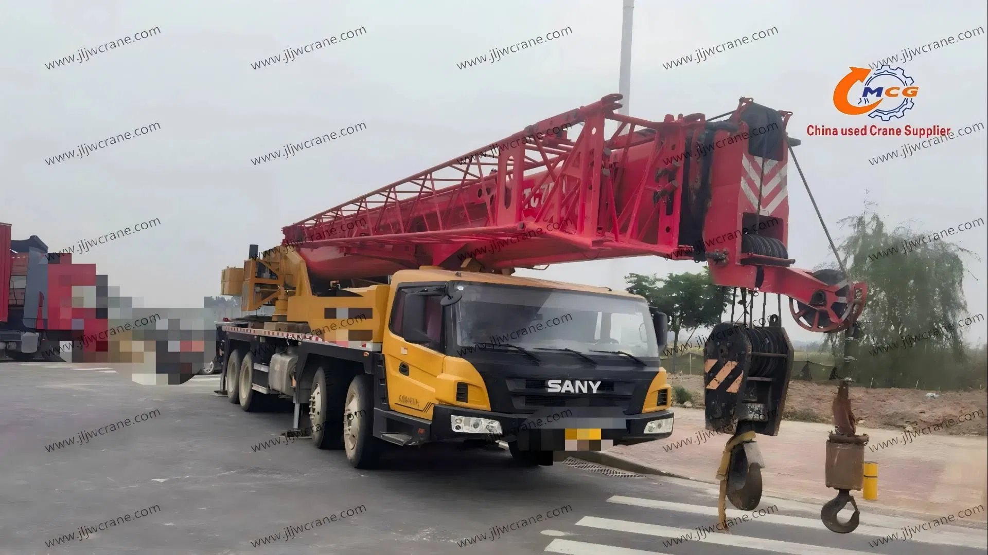 High Quality Second Hand Crane 2021 Stc55 Ton SA Ny All Terrain Crane