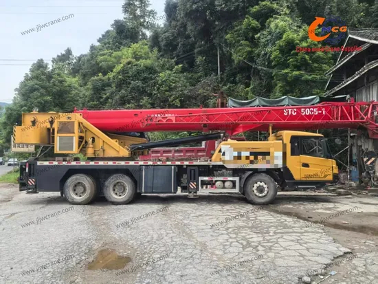 Used Crane 2021 Stc25 Ton San Y All Terrain Crane Truck Crane Used Mobile Crane