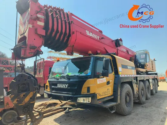 All-Terrain 200 Tons Crane Sac2000t7 Used Mobile Truck Crane Concrete Pump Truck Parts