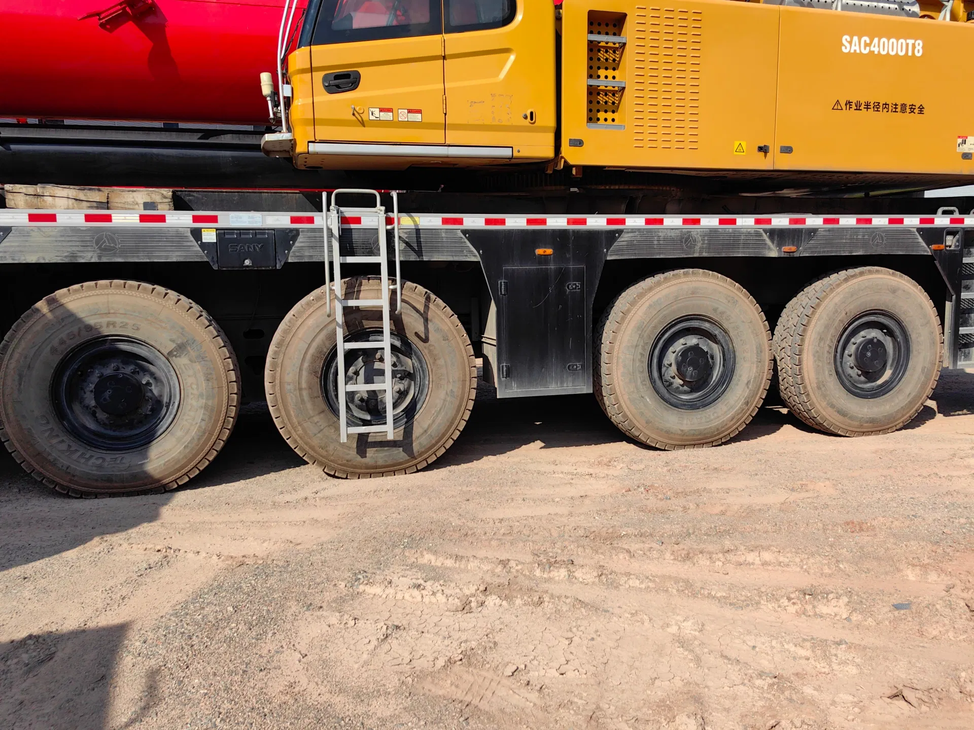 Used Mobile Truck Crane Sanysac 400 Ton All-Terrain Crane Chinese Brand Construction Machinery Truck Crane Pump Truck Excavator Rotary Drilling Rig Spare PAR