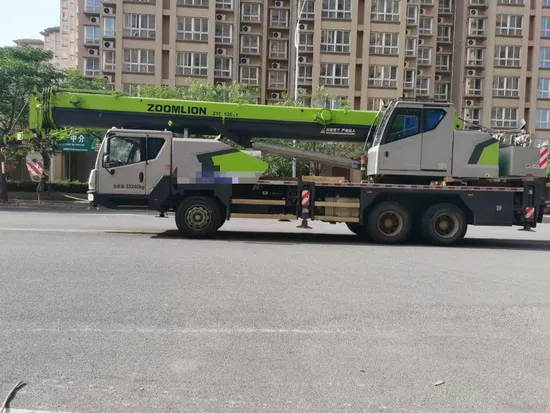 Cheap 2021 Zoomlion 25 Ton Used Truck Crane - in Good Condition