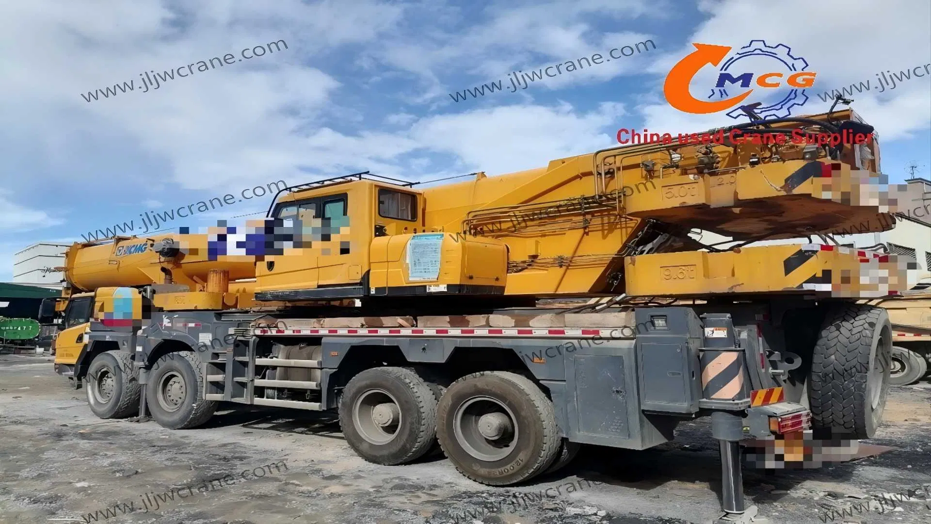 High-Quality 2021 Xc Mg 80 Ton Crane in Excellent Condition