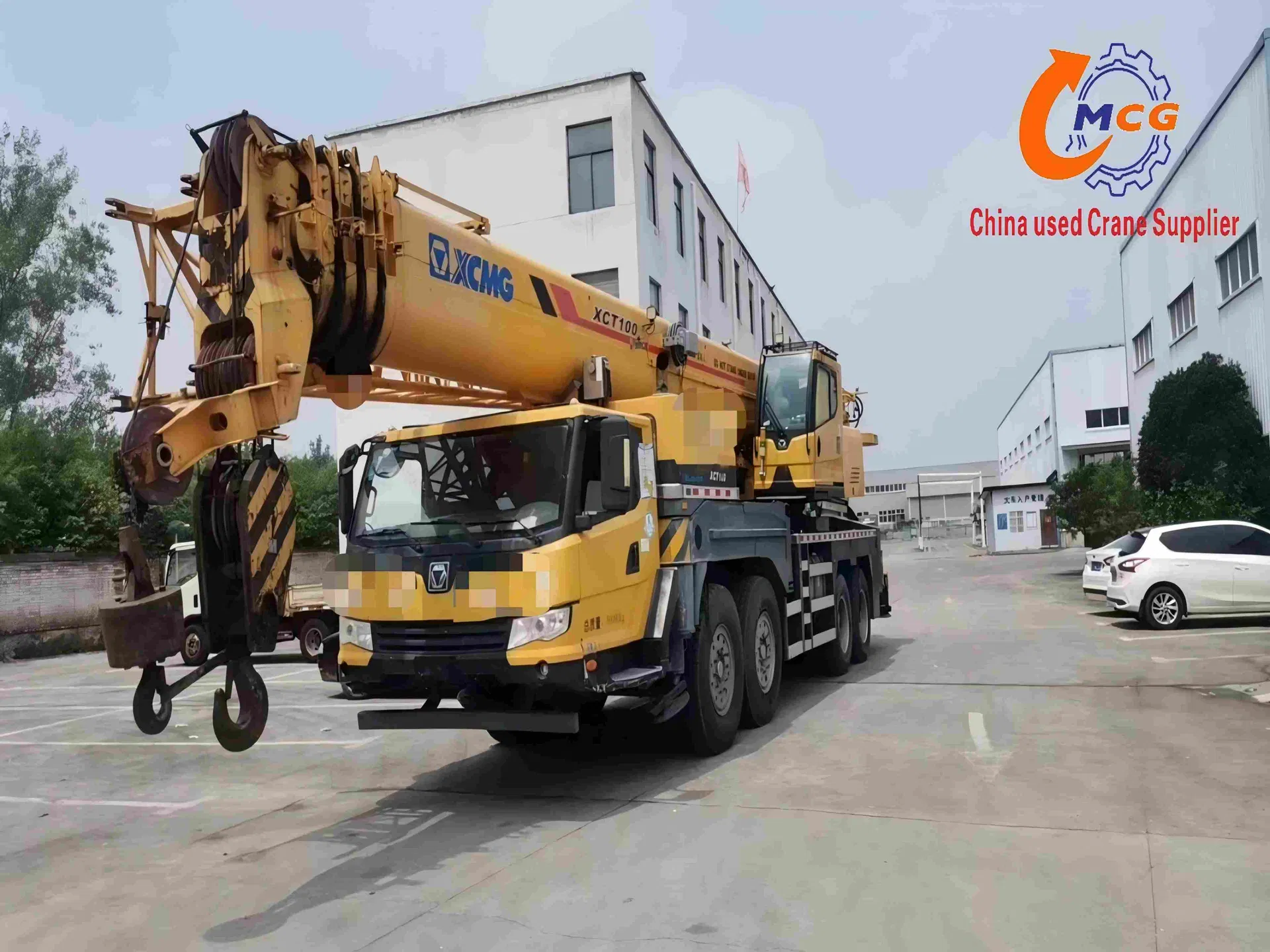 Affordable 2017 Xc Mg 80 Ton Used Truck Crane - in Good Condition