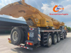 A cost-effective 2022 XCMG 100-ton 7-section boom used truck crane is for sale