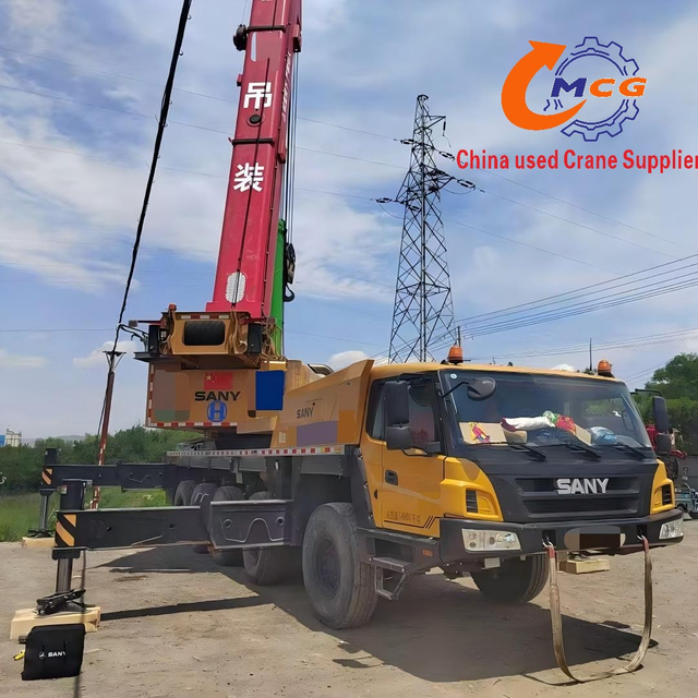 2020 Sany 130-ton all-terrain used truck crane, superior performance, welcome to pre-order