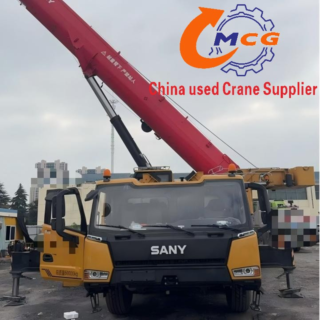 For sale: 2023 Sany 220-ton SAC2200C8-8 used truck crane in excellent condition at a reasonable price.