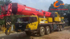 Used 2021 Sany 60-ton 6-section boom STC600T6 truck crane for sale.
